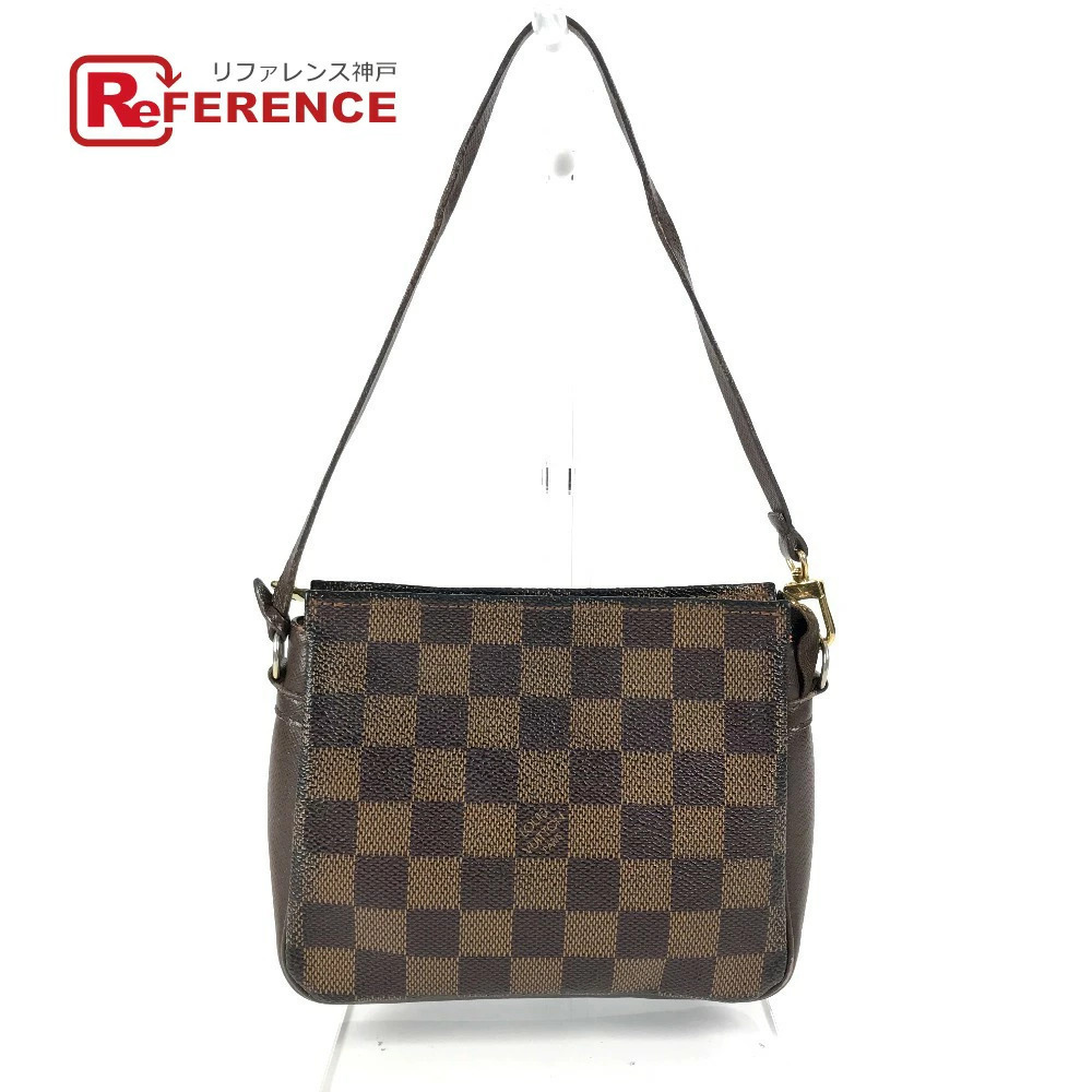 LOUIS VUITTON Damier Trousse Makeup Accessory Clutch Bag Shoulder Handbag